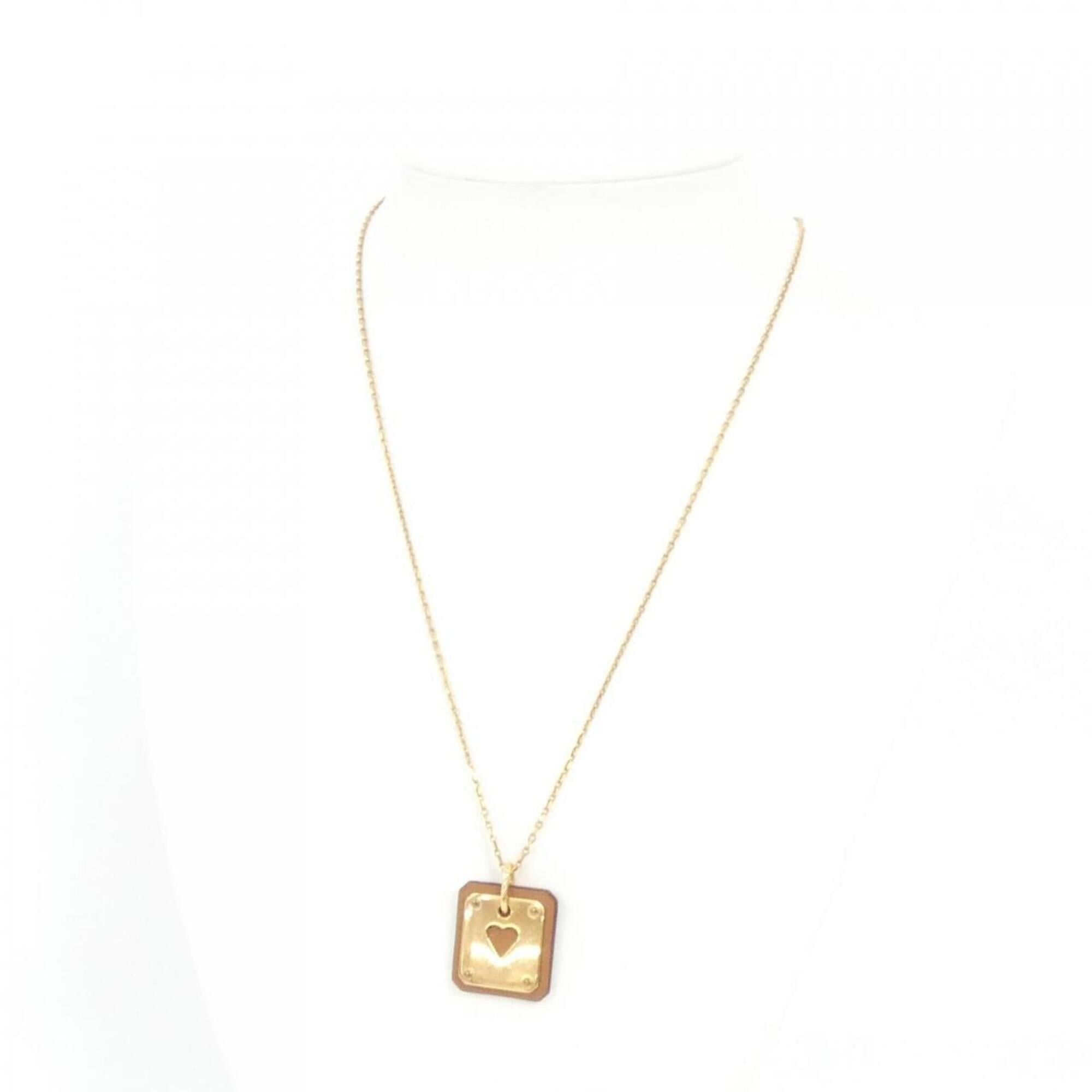 Hermes Hermes Az de Coeur PM 081865CD Necklace Size ONE SIZE - 5 Thumbnail