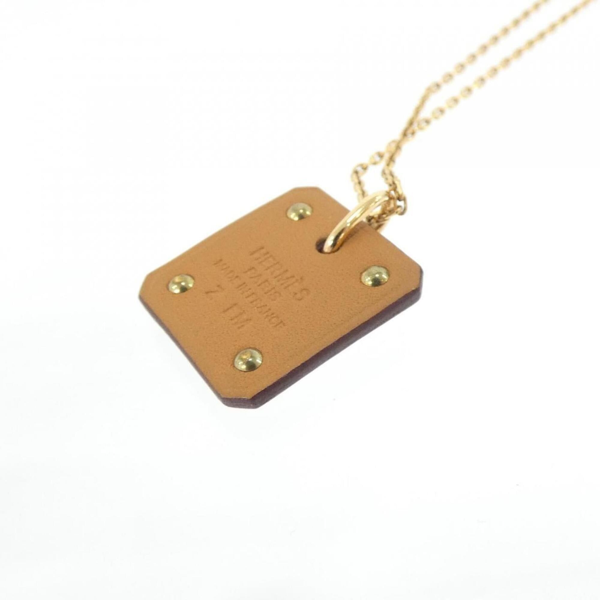 Hermes Hermes Az de Coeur PM 081865CD Necklace Size ONE SIZE - 3 Thumbnail
