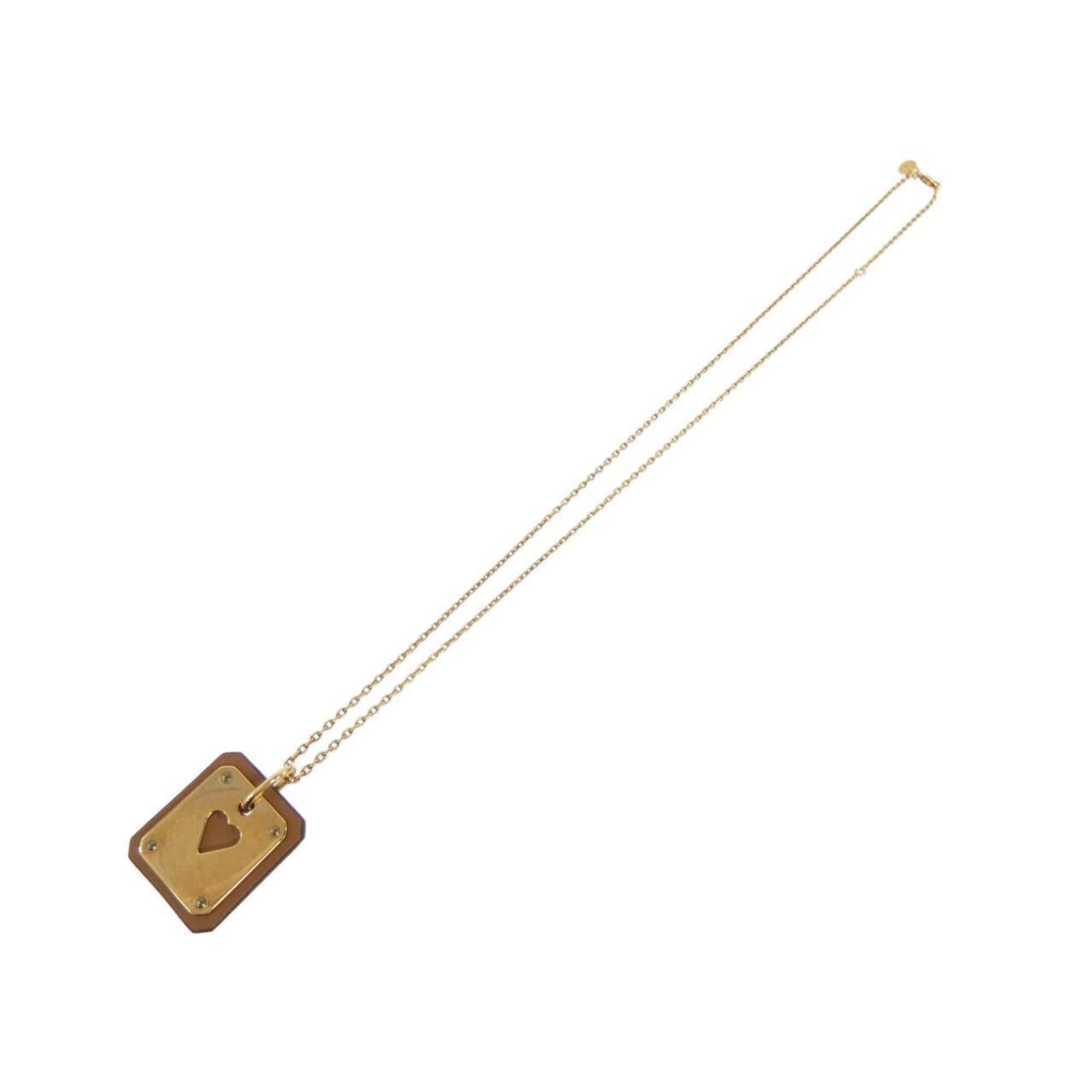 Hermes Hermes Az de Coeur PM 081865CD Necklace Size ONE SIZE - 2 Thumbnail