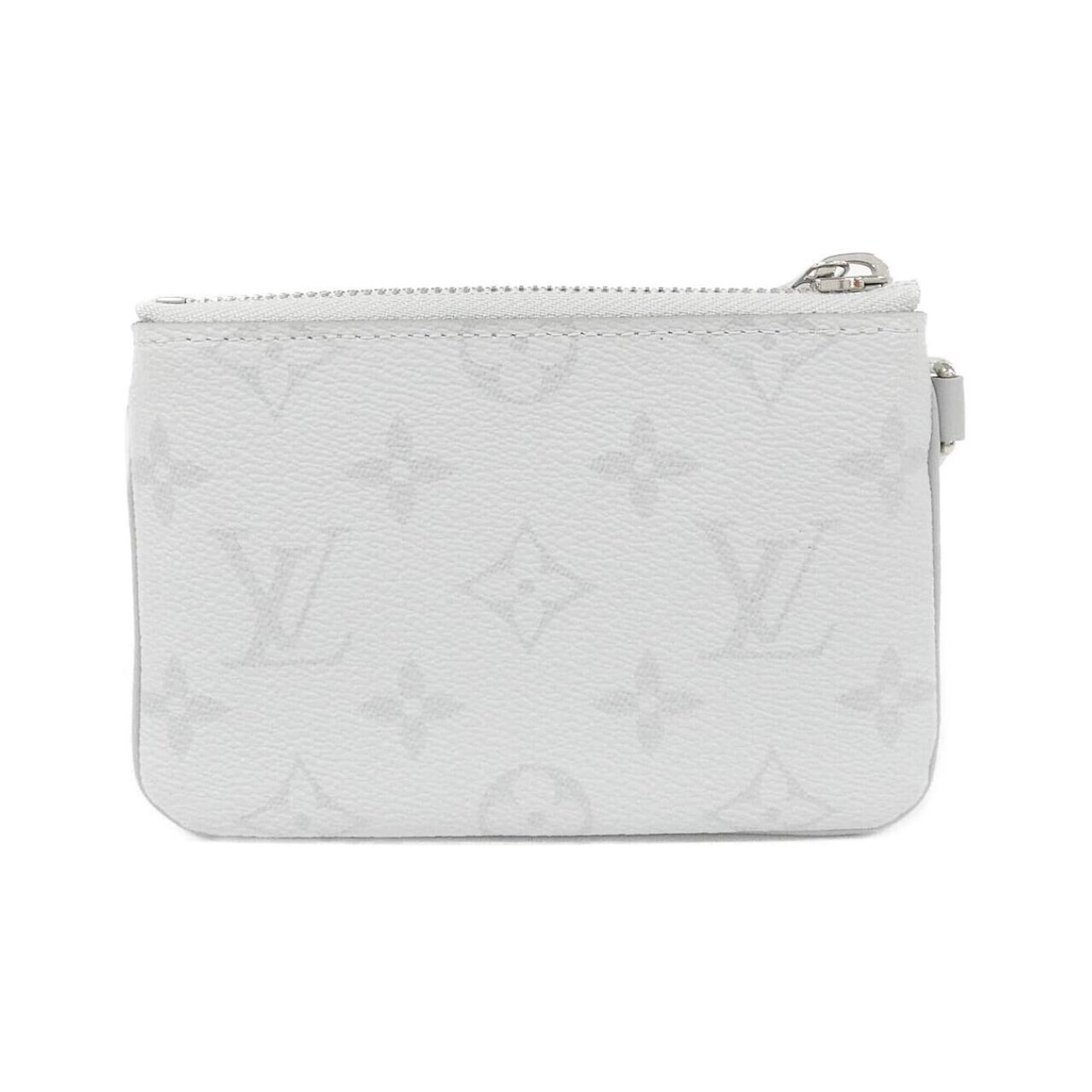 Louis Vuitton Louis Vuitton White Monogram Logo Zipped Handbag Pouch M67809 Size ONE SIZE - 2 Thumbnail