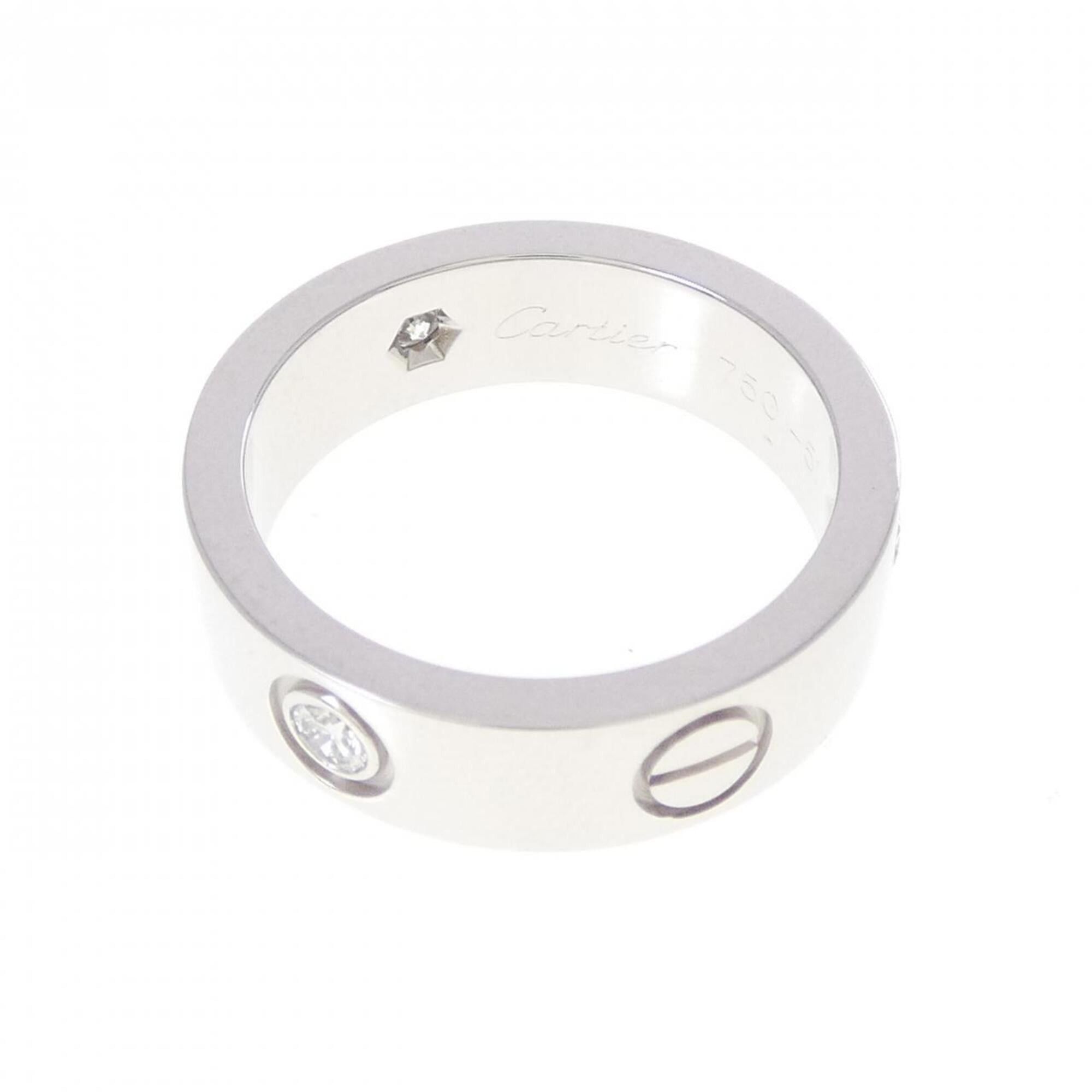 Cartier Cartier Love Half-Diamond Ring Size ONE SIZE - 3 Thumbnail