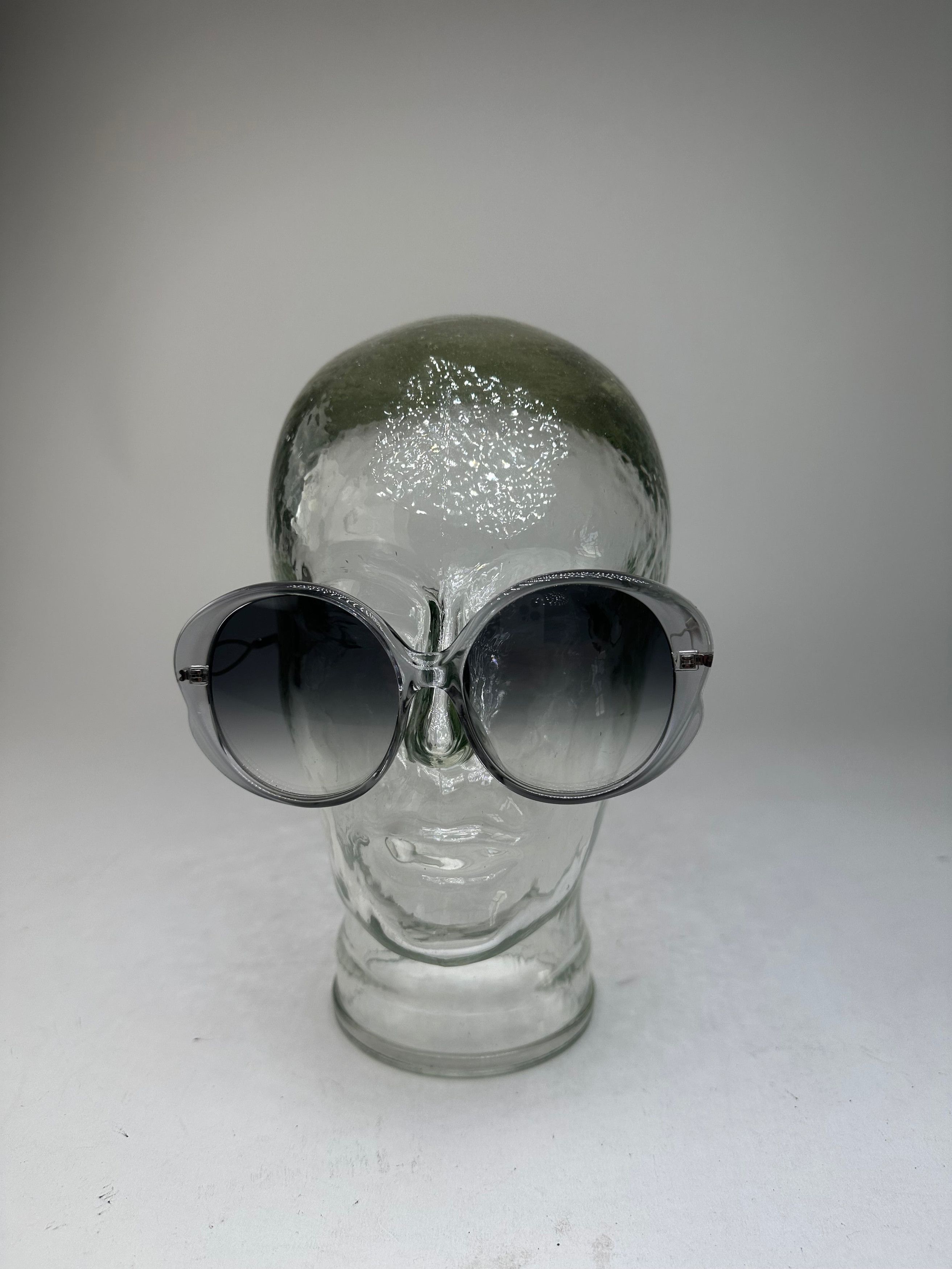 Chloe Vintage Chloé Overd Sunglasses Gray Acetate Metal Size ONE SIZE - 3 Thumbnail
