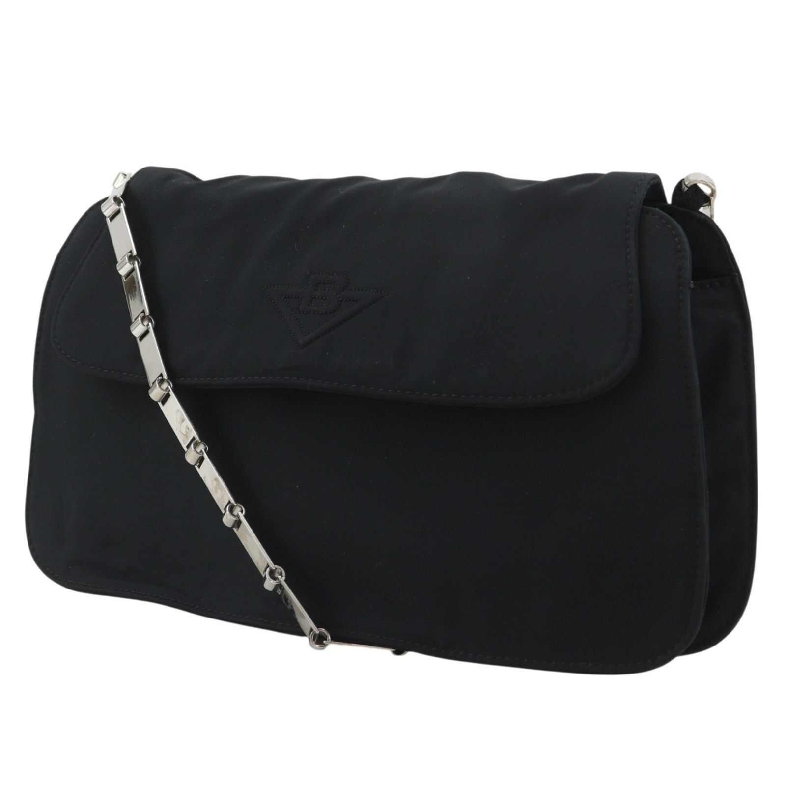 Bottega Veneta Bottega Veneta Bottega Veneta Chain Shoulder Nylon Shoulder Bag Textile Shoulder Bag DUTY FREE for USA Size ONE SIZE - 2 Thumbnail