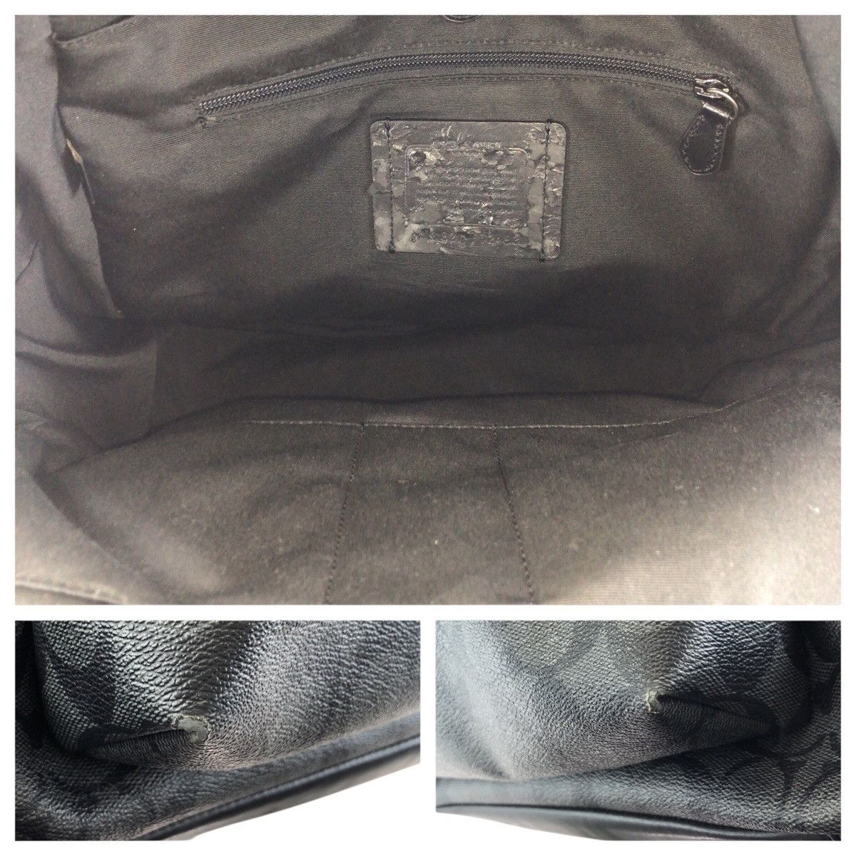 Coach Coach COACH Signature PVC Leather Backpack Plastic / Synthetic Backpack F72483 DUTY FREE for USA Size ONE SIZE - 9 Thumbnail