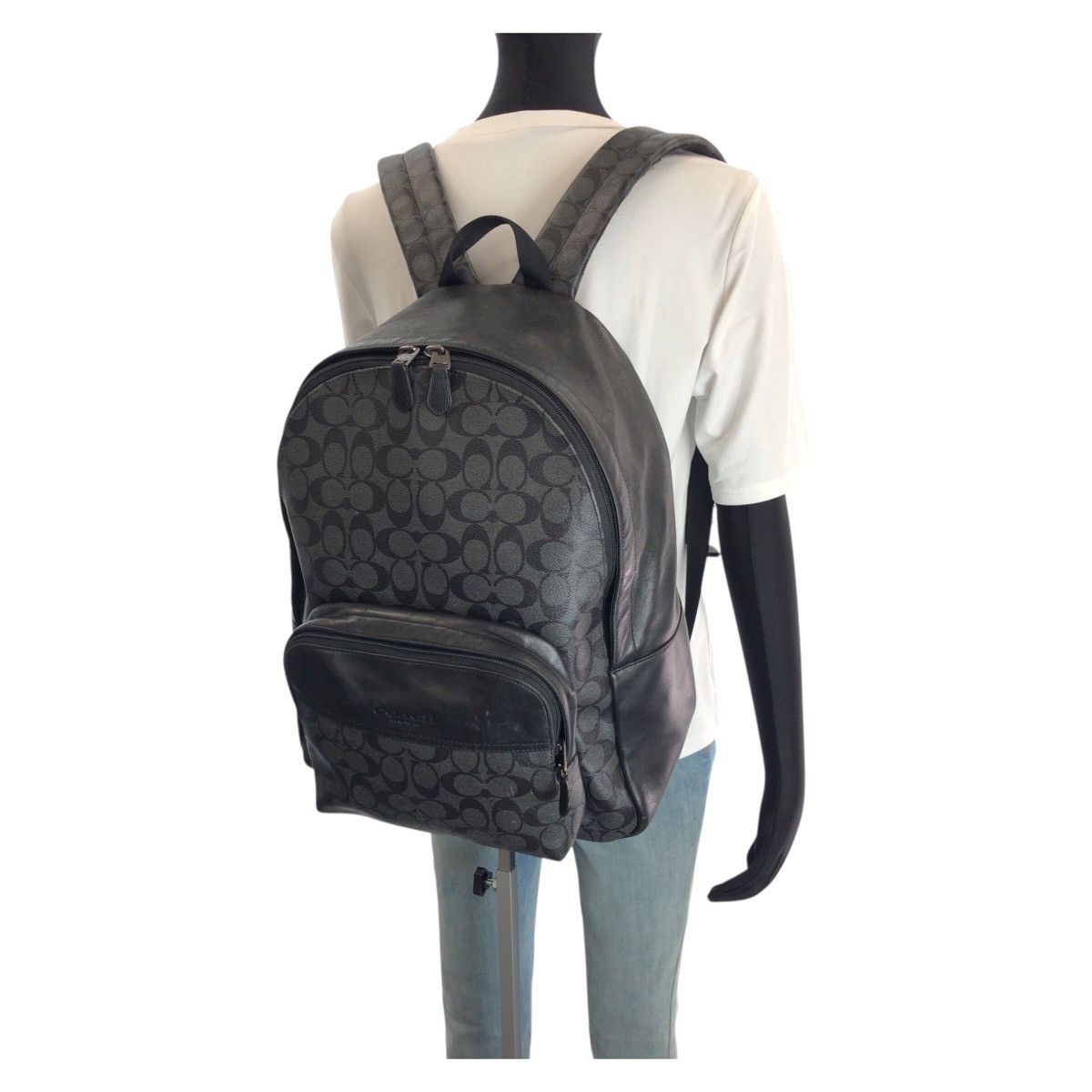 Coach Coach COACH Signature PVC Leather Backpack Plastic / Synthetic Backpack F72483 DUTY FREE for USA Size ONE SIZE - 5 Thumbnail