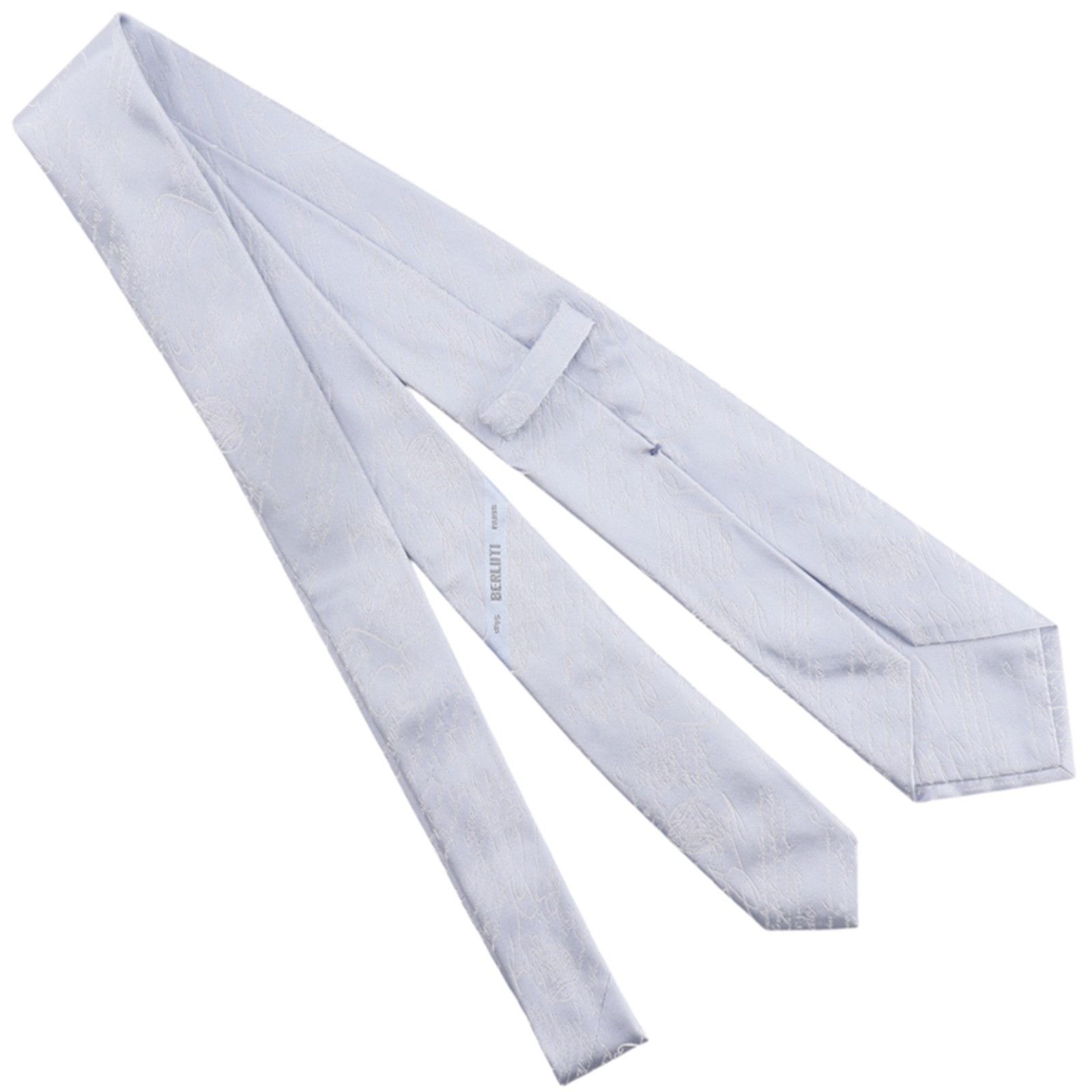 Berluti Berluti Berluti Scritto Silk Tie Textile Necktie DUTY FREE for USA Size ONE SIZE - 3 Thumbnail