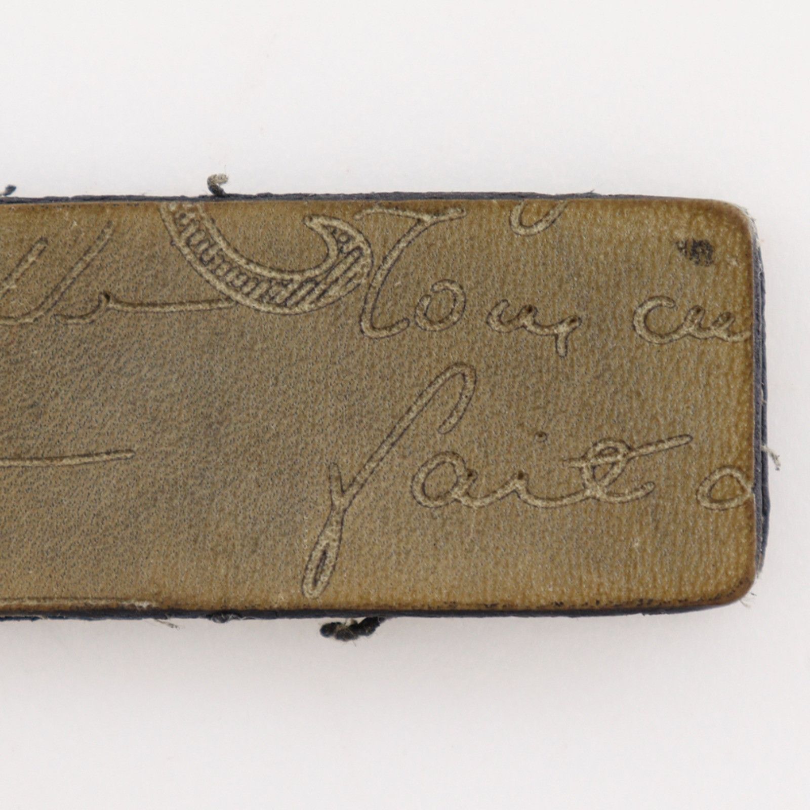 Berluti Berluti Berluti Calligraphy Leather Key Holder Leather Key Chain DUTY FREE for USA Size ONE SIZE - 5 Thumbnail