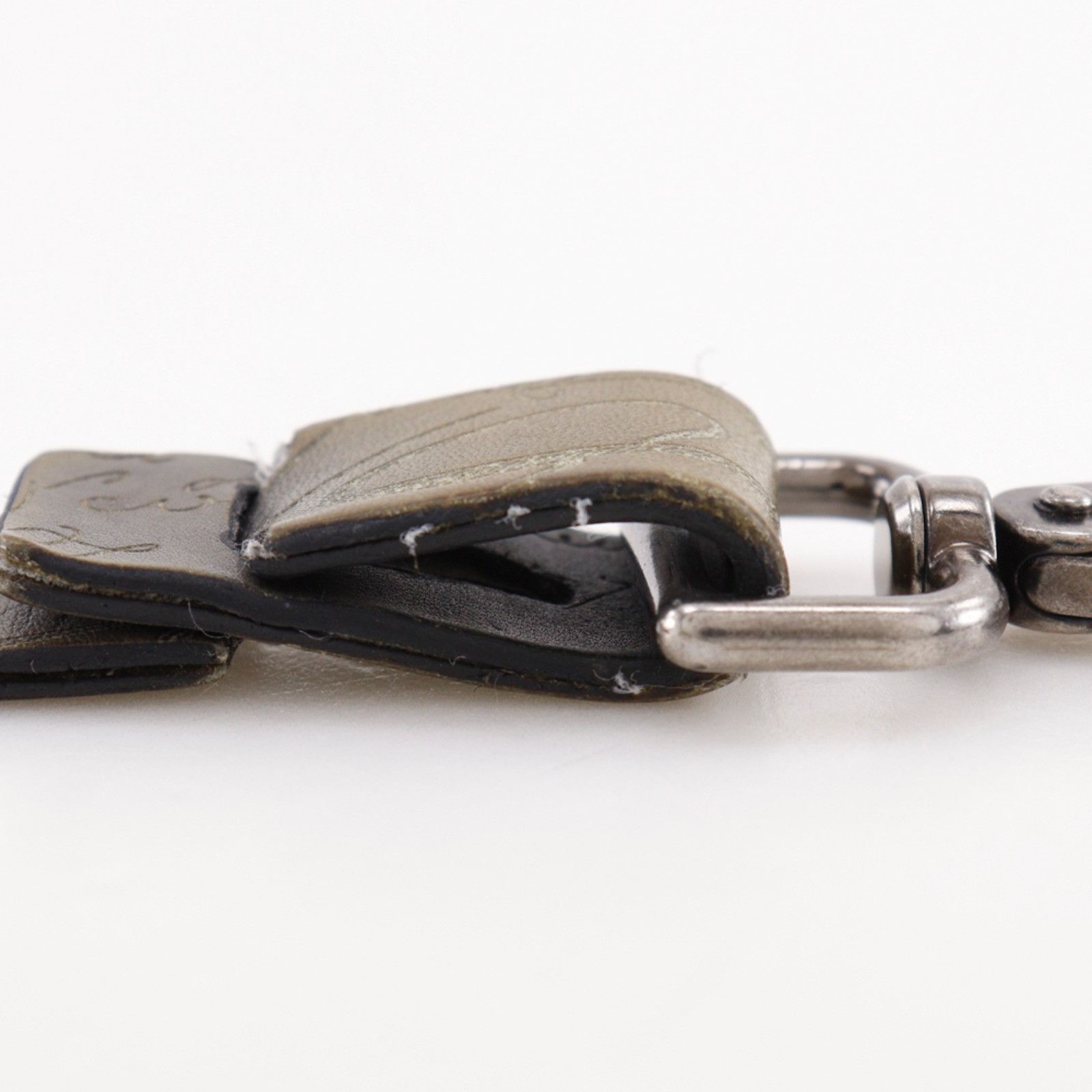 Berluti Berluti Berluti Calligraphy Leather Key Holder Leather Key Chain DUTY FREE for USA Size ONE SIZE - 7 Thumbnail