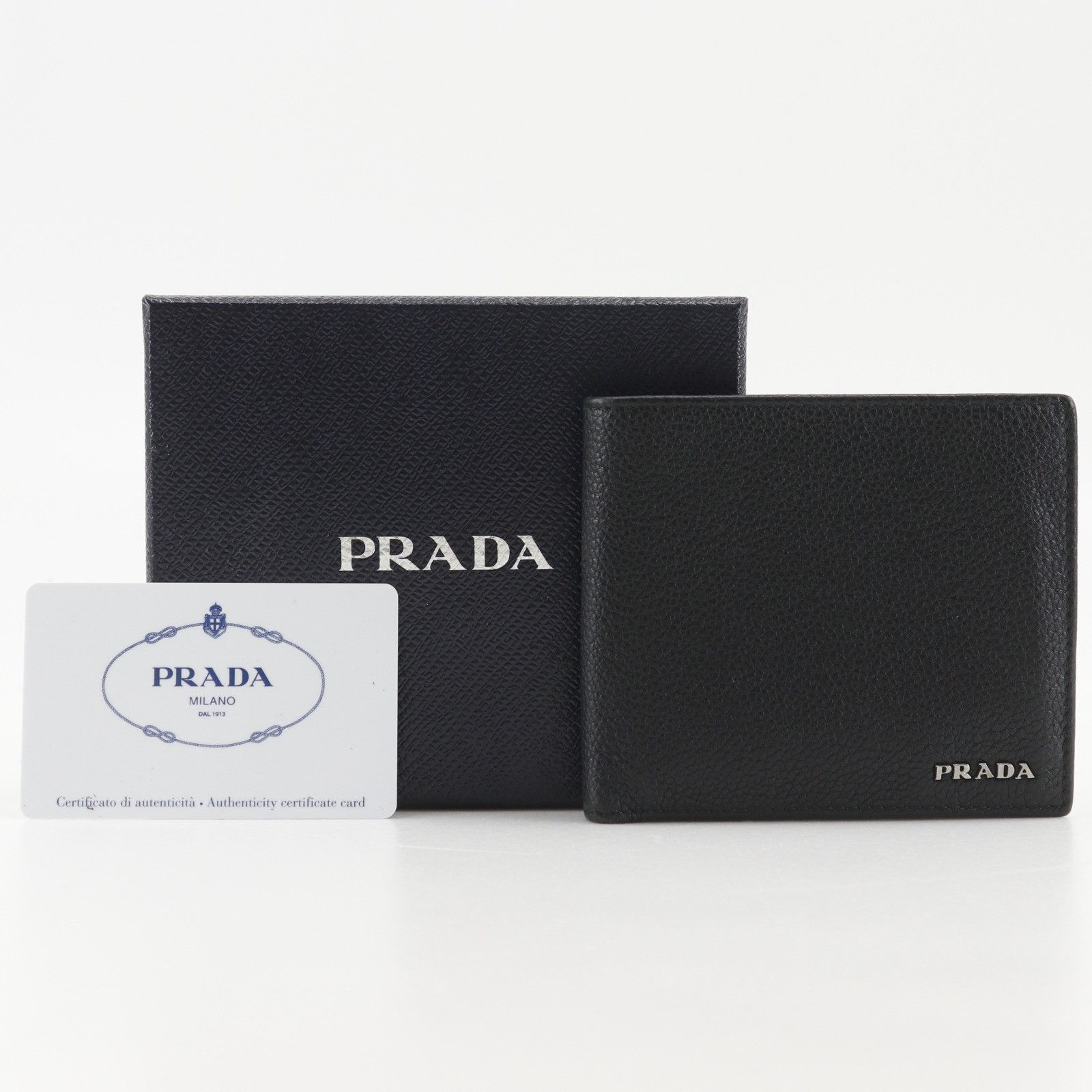 Prada Prada Prada Leather Bifold Wallet Leather Short Wallet 2MO513 DUTY FREE for USA Size ONE SIZE - 15 Thumbnail