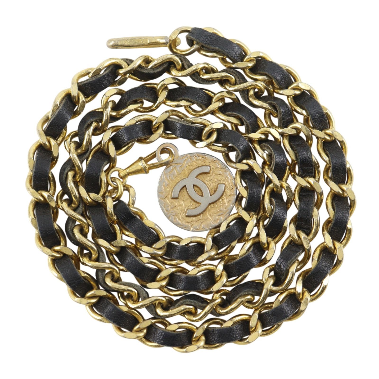 Chanel Chanel Chanel Coco Mark Leather Belt Leather Belt DUTY FREE for USA Size ONE SIZE - 3 Thumbnail