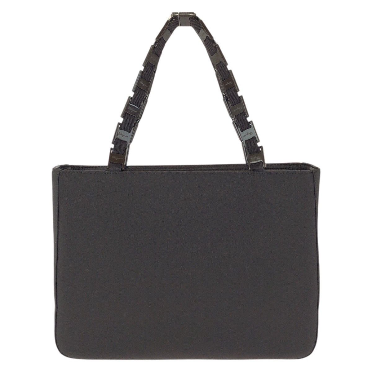 Salvatore Ferragamo Salvatore Ferragamo Salvatore Ferragamo Vara Chain Nylon Leather 2way Bag Textile Handbag AU-21 9324 DUTY FREE for USA Size ONE SIZE - 2 Thumbnail