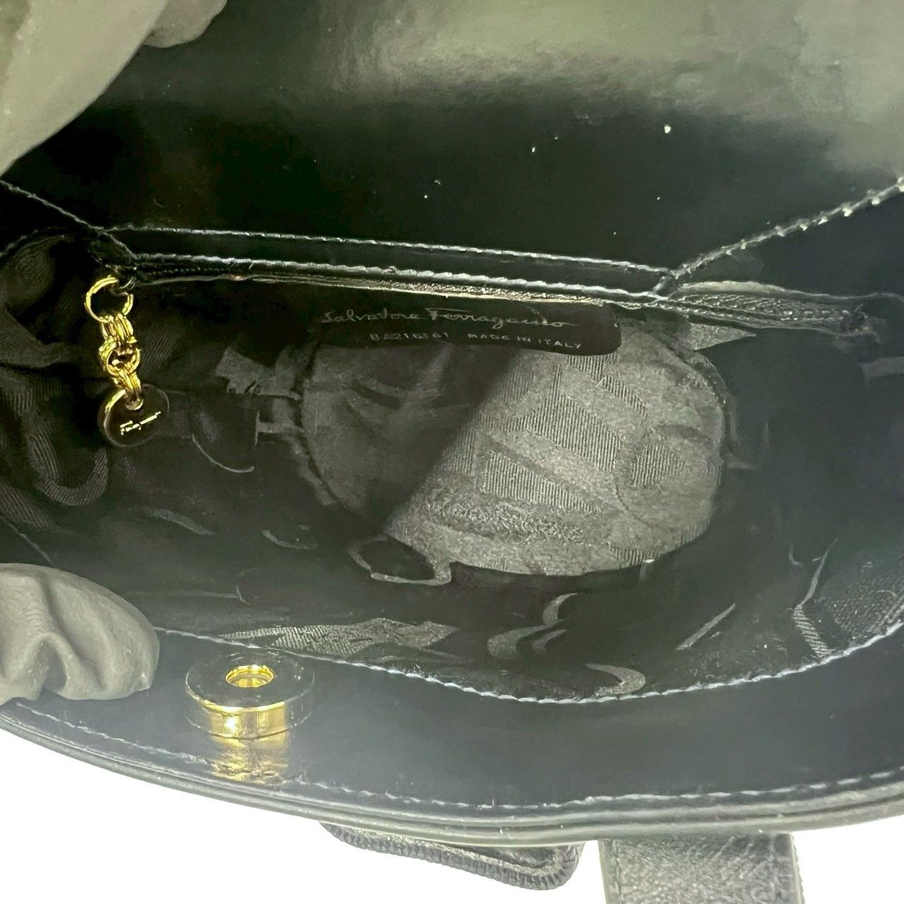Salvatore Ferragamo Salvatore Ferragamo Salvatore Ferragamo Leather Handbag Leather Handbag DUTY FREE for USA Size ONE SIZE - 10 Thumbnail