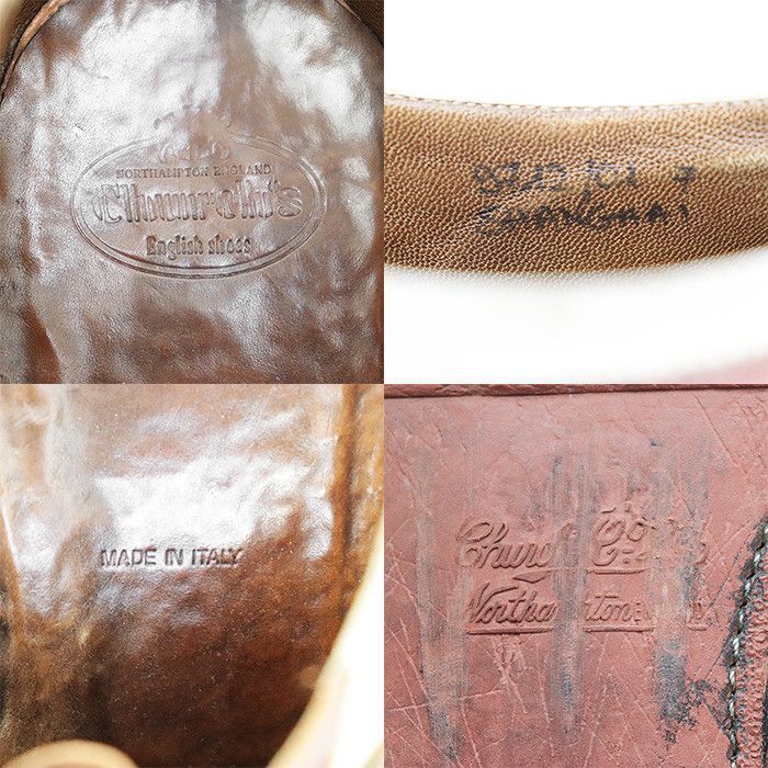 Church's Church's Church's Shanghai Leather Brogue Loafers Leather Shoes DUTY FREE for USA Size ONE SIZE - 9 Thumbnail