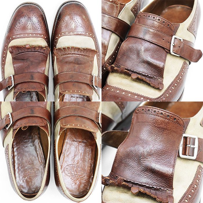 Church's Church's Church's Shanghai Leather Brogue Loafers Leather Shoes DUTY FREE for USA Size ONE SIZE - 6 Thumbnail