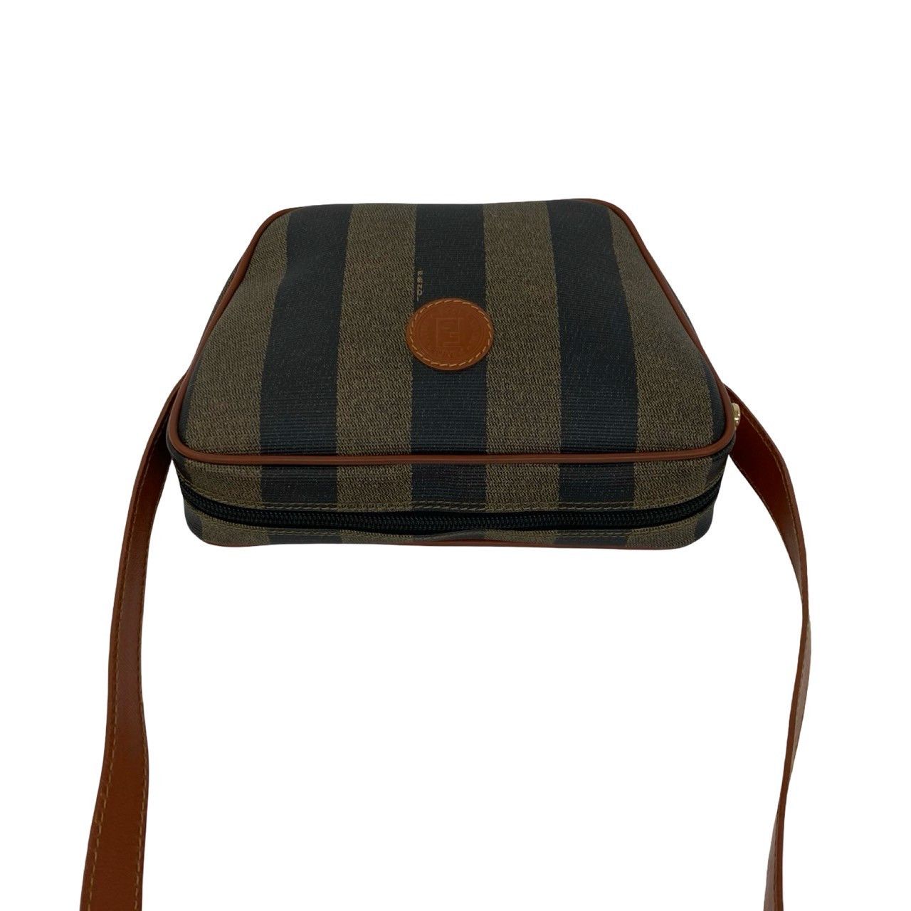 Fendi Fendi Fendi Pequin Coated Canvas Leather Shoulder Bag Plastic / Synthetic Shoulder Bag DUTY FREE for USA Size ONE SIZE - 5 Thumbnail