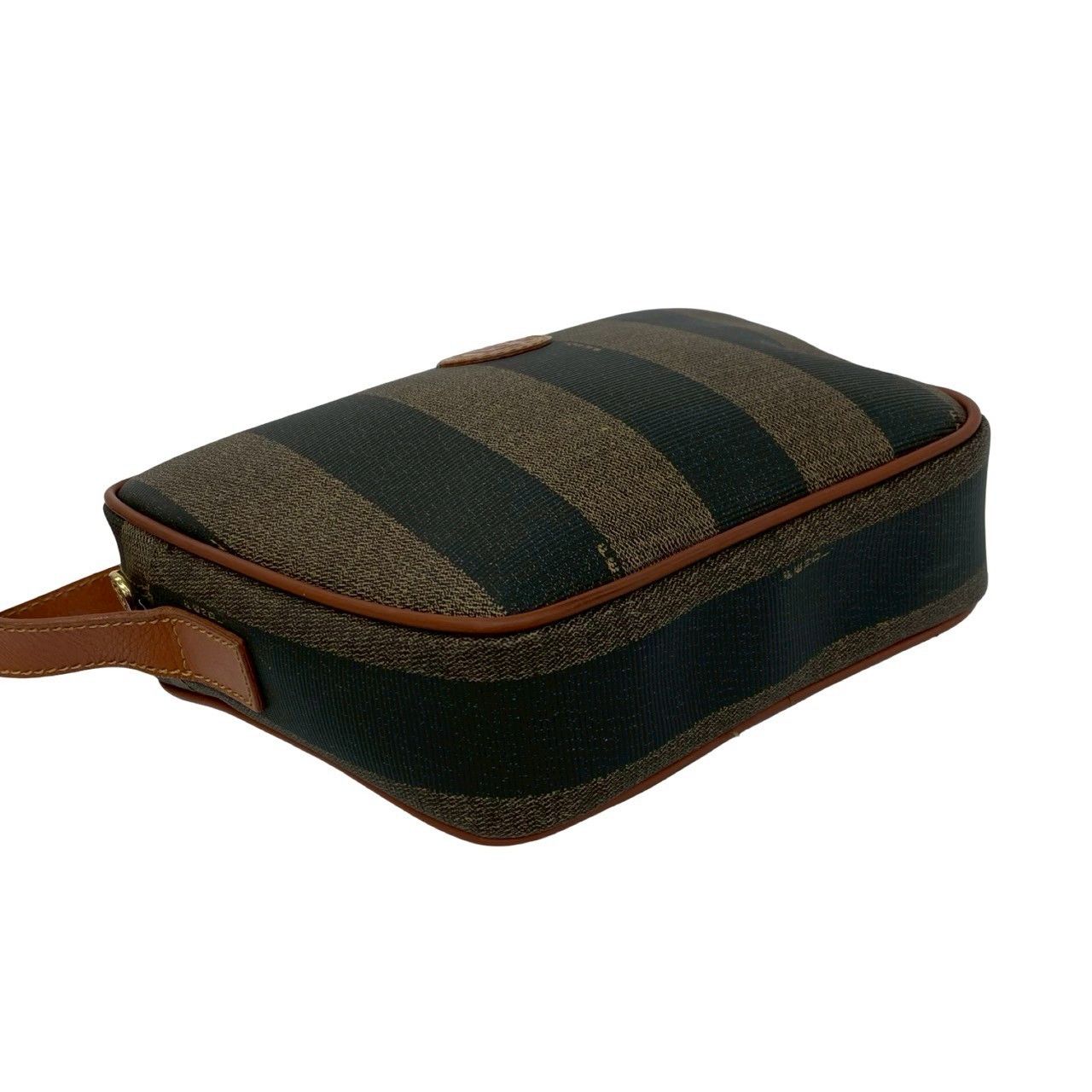 Fendi Fendi Fendi Pequin Coated Canvas Leather Shoulder Bag Plastic / Synthetic Shoulder Bag DUTY FREE for USA Size ONE SIZE - 8 Thumbnail