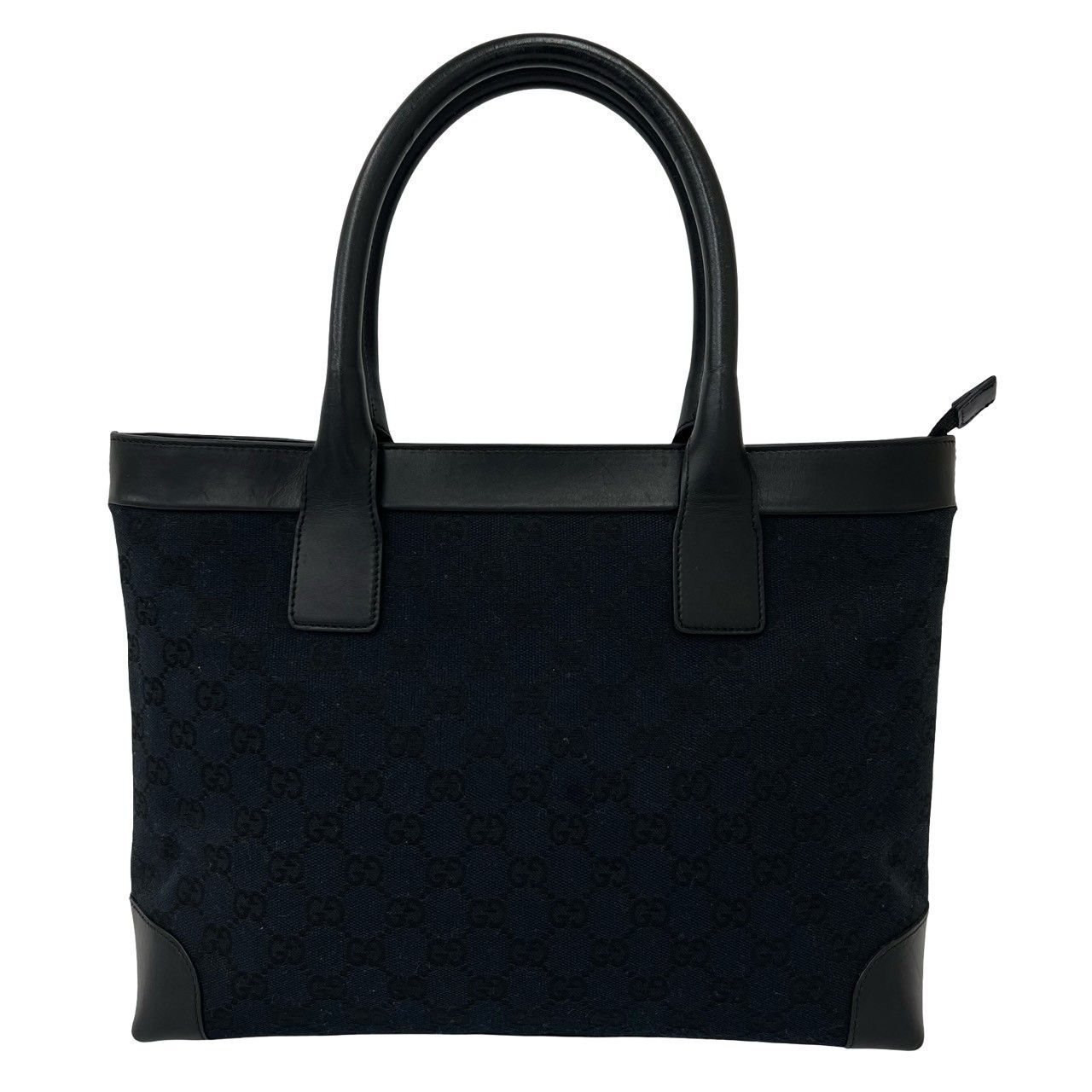 Gucci Gucci Gucci GG Canvas Leather Handbag Textile Tote Bag DUTY FREE for USA Size ONE SIZE - 2 Thumbnail