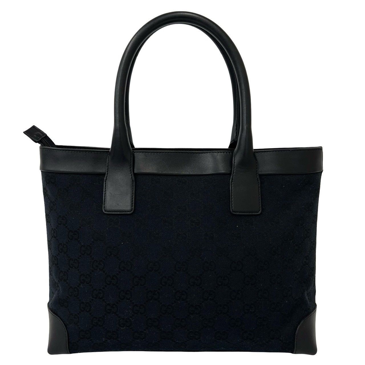 Gucci Gucci Gucci GG Canvas Leather Handbag Textile Tote Bag DUTY FREE for USA Size ONE SIZE - 4 Thumbnail