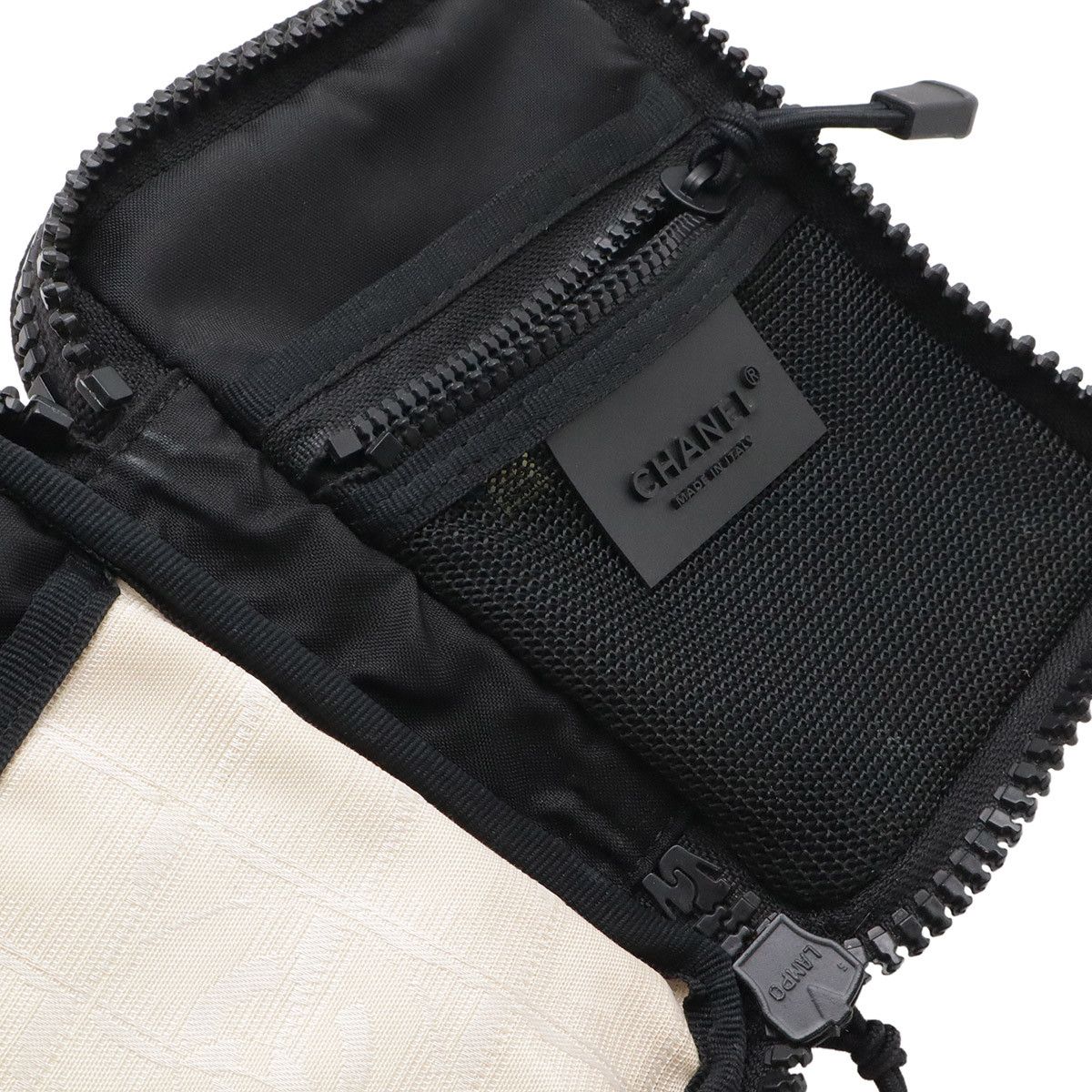 Chanel Chanel Chanel Sports Line Nylon 2way Waist Bag Textile Shoulder Bag A22059 DUTY FREE for USA Size ONE SIZE - 8 Thumbnail