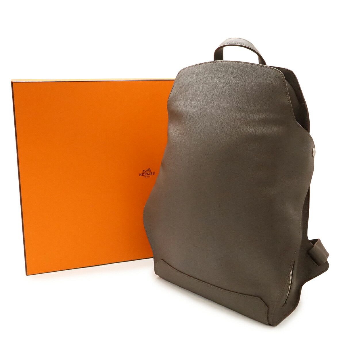 Hermes Hermes Hermes Citybag27 Evercolor Backpack Leather Backpack Stamp Y (2020) DUTY FREE for USA Size ONE SIZE - 9 Thumbnail