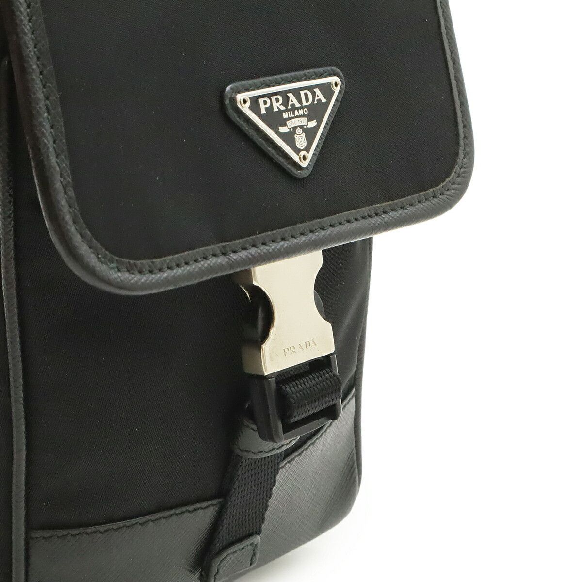 Prada Prada Prada Nylon Smartphone Shoulder Bag Textile Phonecase 2ZH109 DUTY FREE for USA Size ONE SIZE - 6 Thumbnail