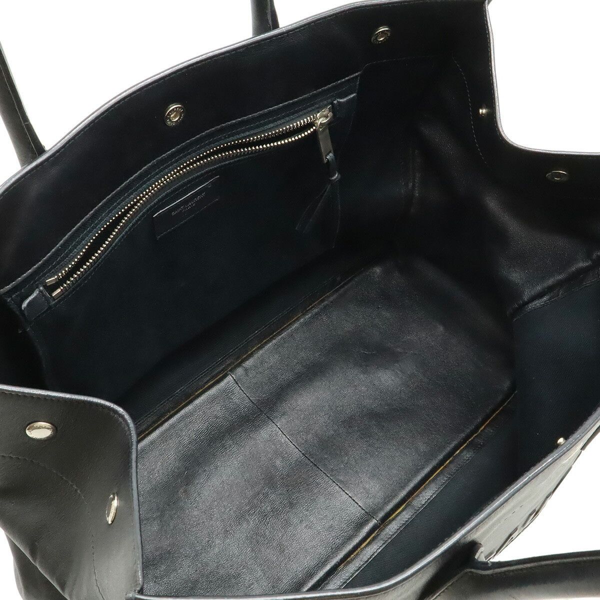 Yves Saint Laurent Yves Saint Laurent Yves Saint Laurent Rive Gauche Leather Tote Bag Leather Tote Bag 686266 DUTY FREE for USA Size ONE SIZE - 5 Thumbnail