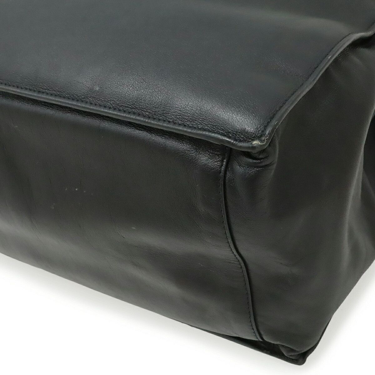 Yves Saint Laurent Yves Saint Laurent Yves Saint Laurent Rive Gauche Leather Tote Bag Leather Tote Bag 686266 DUTY FREE for USA Size ONE SIZE - 3 Thumbnail