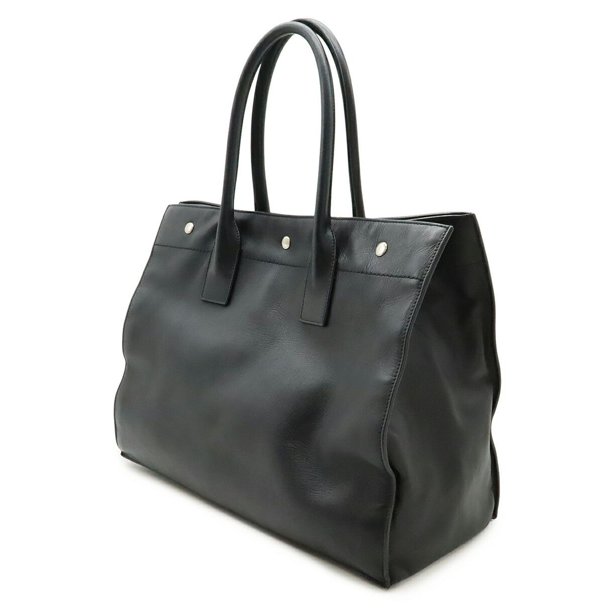 Yves Saint Laurent Yves Saint Laurent Yves Saint Laurent Rive Gauche Leather Tote Bag Leather Tote Bag 686266 DUTY FREE for USA Size ONE SIZE - 2 Thumbnail