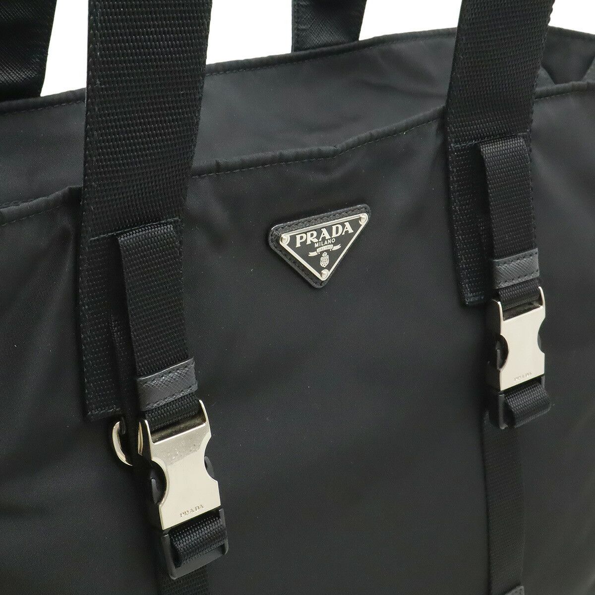 Prada Prada Prada Nylon Tote Bag Textile Tote Bag 2VG042 DUTY FREE for USA Size ONE SIZE - 9 Thumbnail