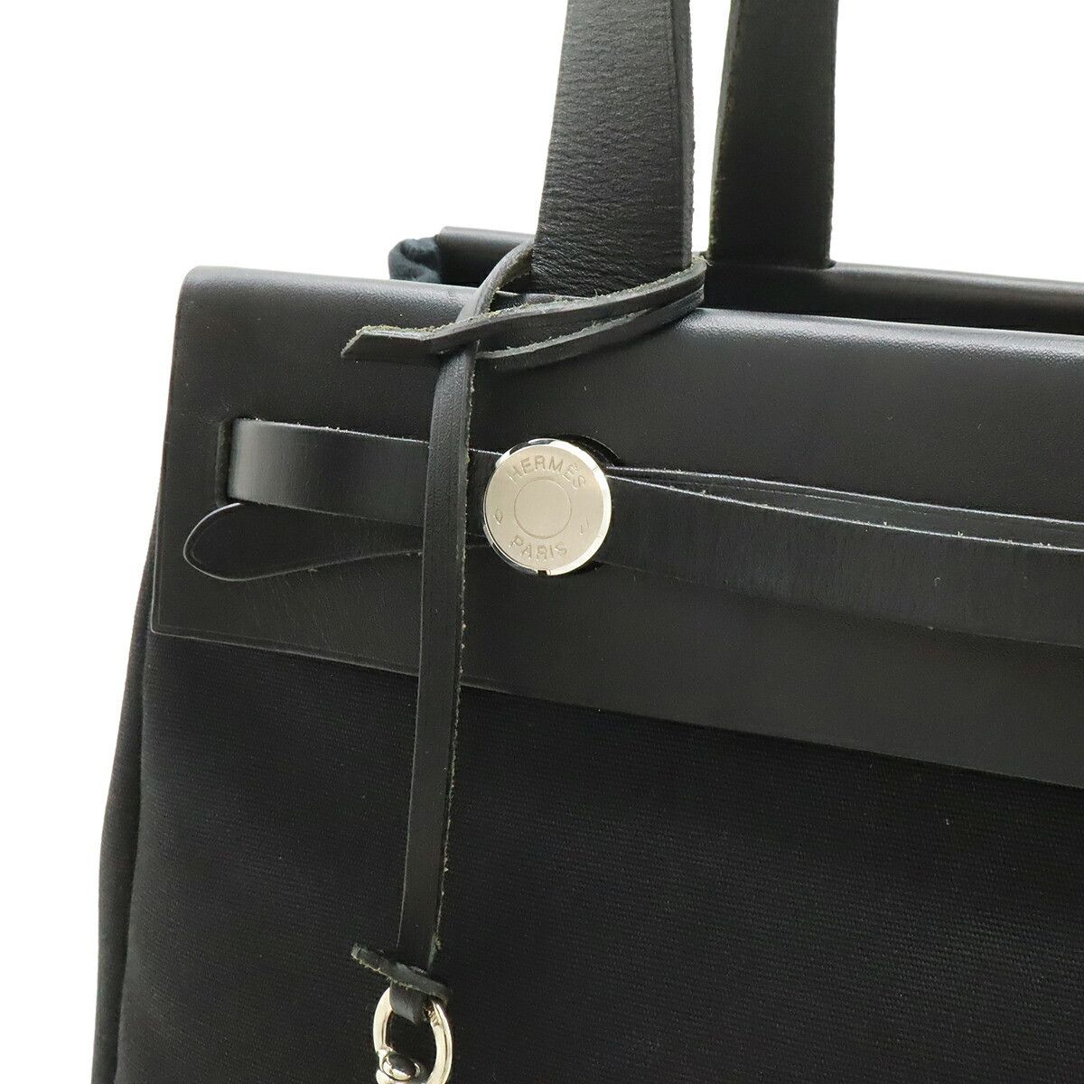 Hermes Hermes Hermes Herbag Cabas PM Canvas 2way Tote Bag Textile Tote Bag Stamp H (2004) DUTY FREE for USA Size ONE SIZE - 7 Thumbnail