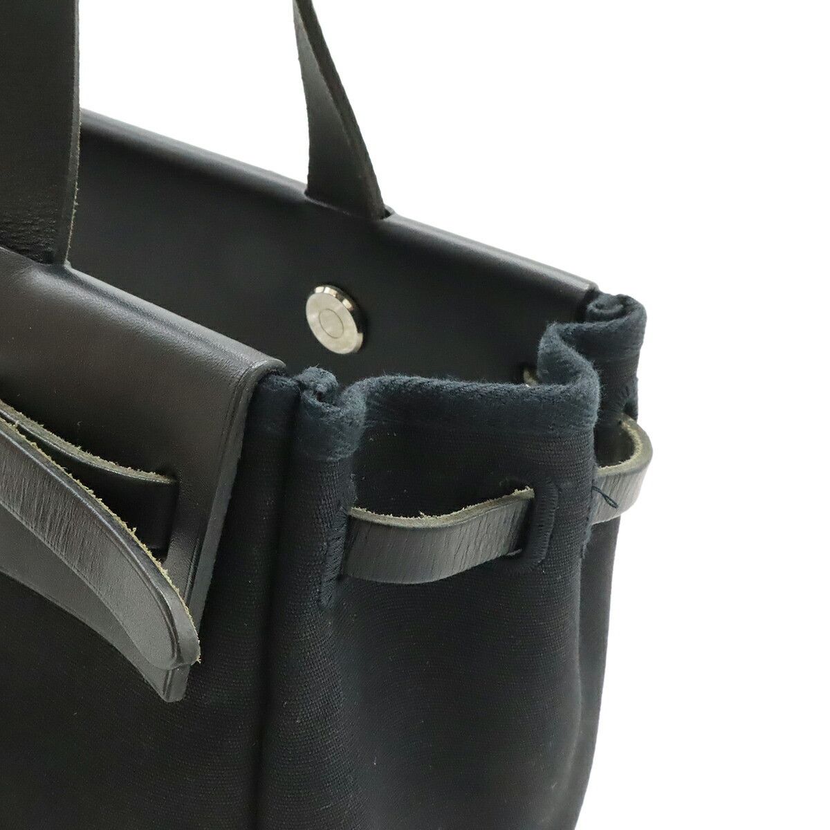 Hermes Hermes Hermes Herbag Cabas PM Canvas 2way Tote Bag Textile Tote Bag Stamp H (2004) DUTY FREE for USA Size ONE SIZE - 4 Thumbnail
