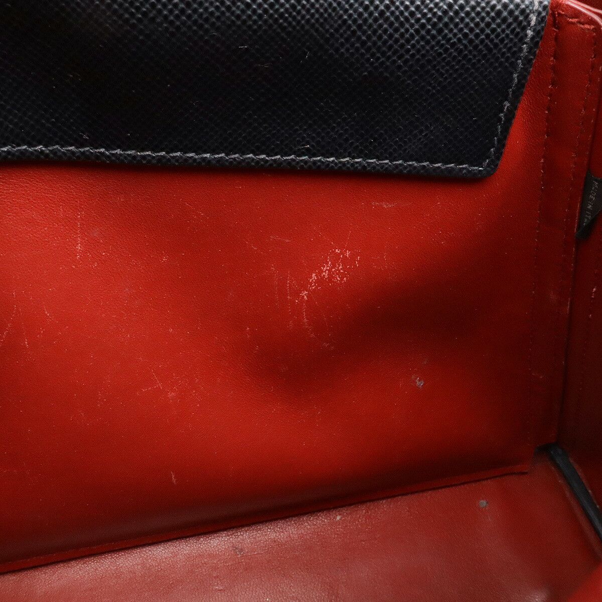 Prada Prada Prada Double Leather Handbag Leather Handbag 1BG887 DUTY FREE for USA Size ONE SIZE - 7 Thumbnail