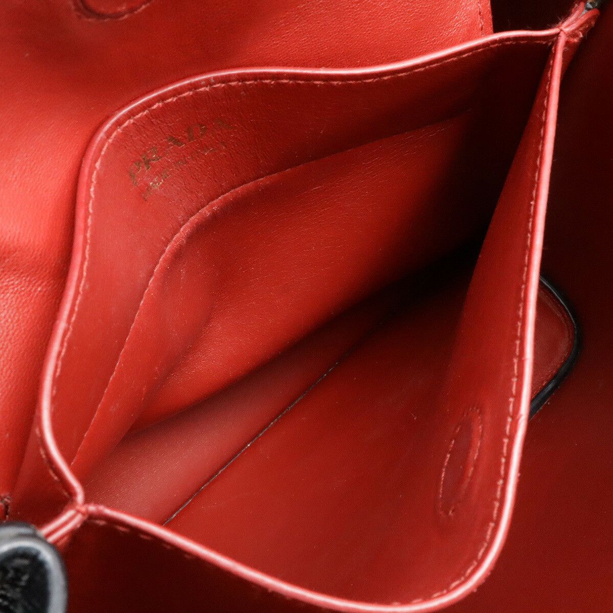 Prada Prada Prada Double Leather Handbag Leather Handbag 1BG887 DUTY FREE for USA Size ONE SIZE - 6 Thumbnail