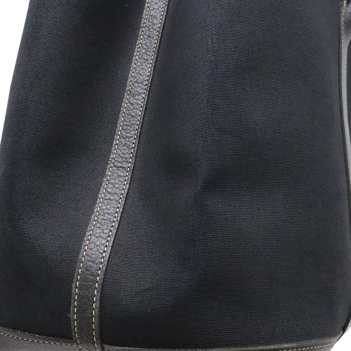 Hermes Hermes Hermes Garden Party PM Toile Officier Canvas Leather Tote Bag Textile Tote Bag Stamp H (2004) DUTY FREE for USA Size ONE SIZE - 4 Thumbnail