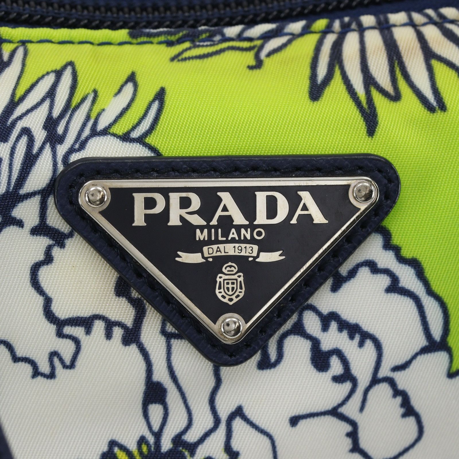 Prada Prada Prada Flower Nylon 2way Tote Bag Textile Tote Bag DUTY FREE for USA Size ONE SIZE - 17 Thumbnail