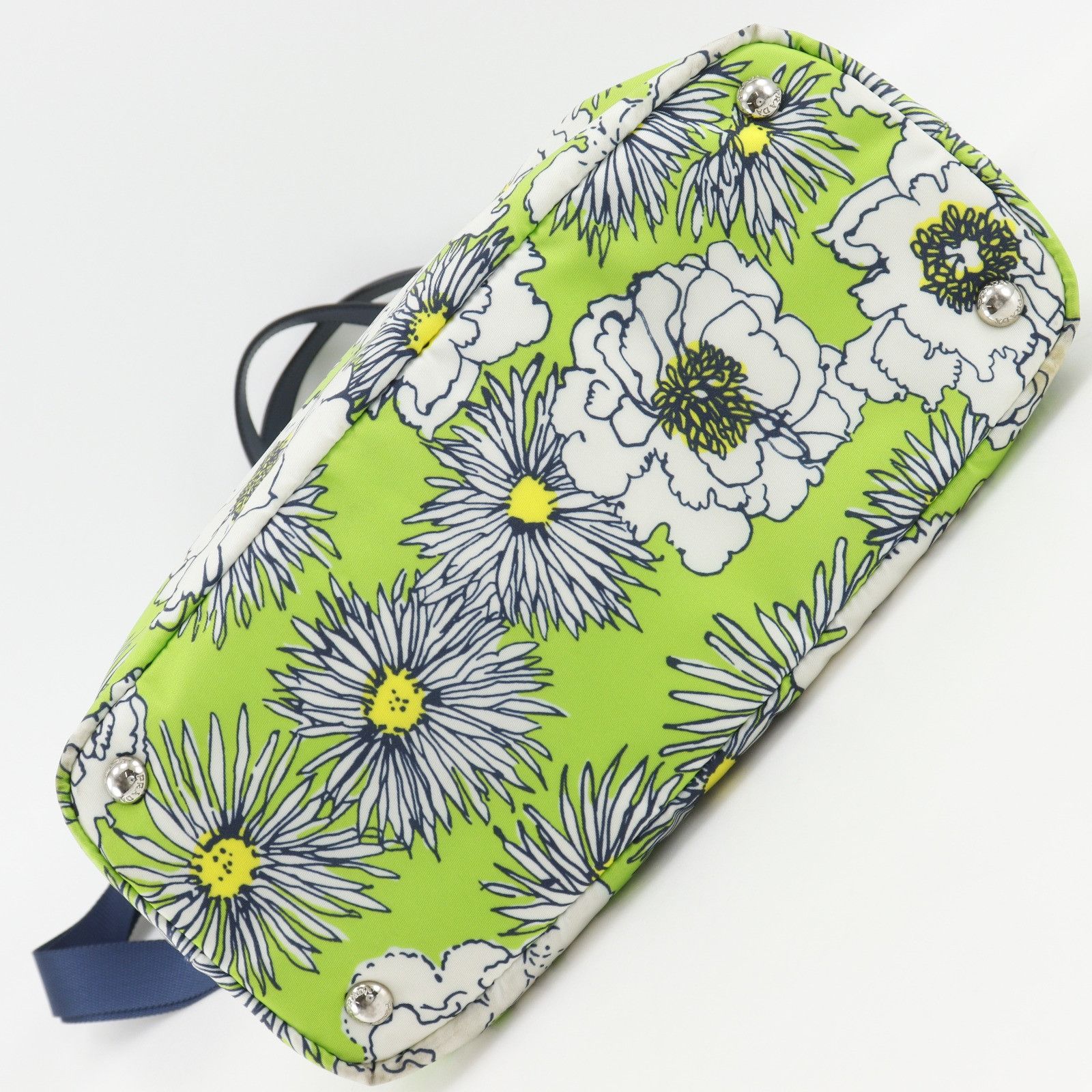 Prada Prada Prada Flower Nylon 2way Tote Bag Textile Tote Bag DUTY FREE for USA Size ONE SIZE - 11 Thumbnail