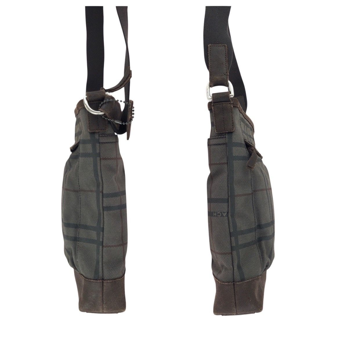 Coach Coach COACH Camden Tattasoul Canvas Suede Shoulder Bag Textile Shoulder Bag F70935 DUTY FREE for USA Size ONE SIZE - 8 Thumbnail