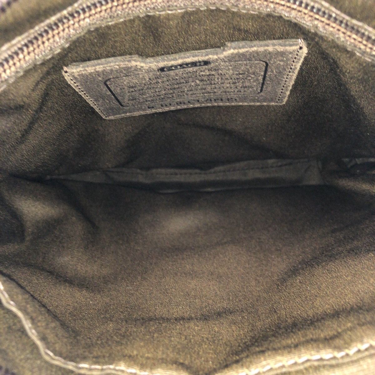 Coach Coach COACH Camden Tattasoul Canvas Suede Shoulder Bag Textile Shoulder Bag F70935 DUTY FREE for USA Size ONE SIZE - 9 Thumbnail