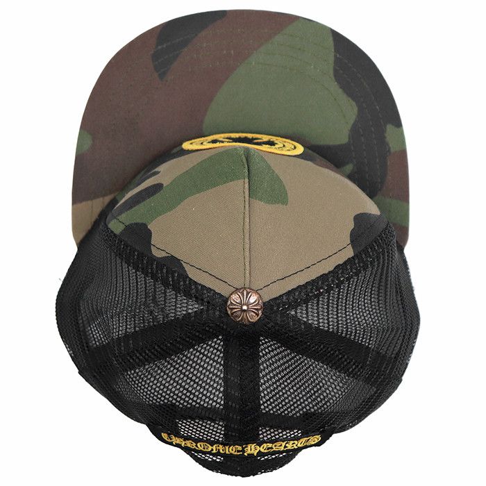 Chrome Hearts Chrome Hearts Chrome Hearts Camouflage Cap Textile Hats DUTY FREE for USA Size ONE SIZE - 6 Thumbnail