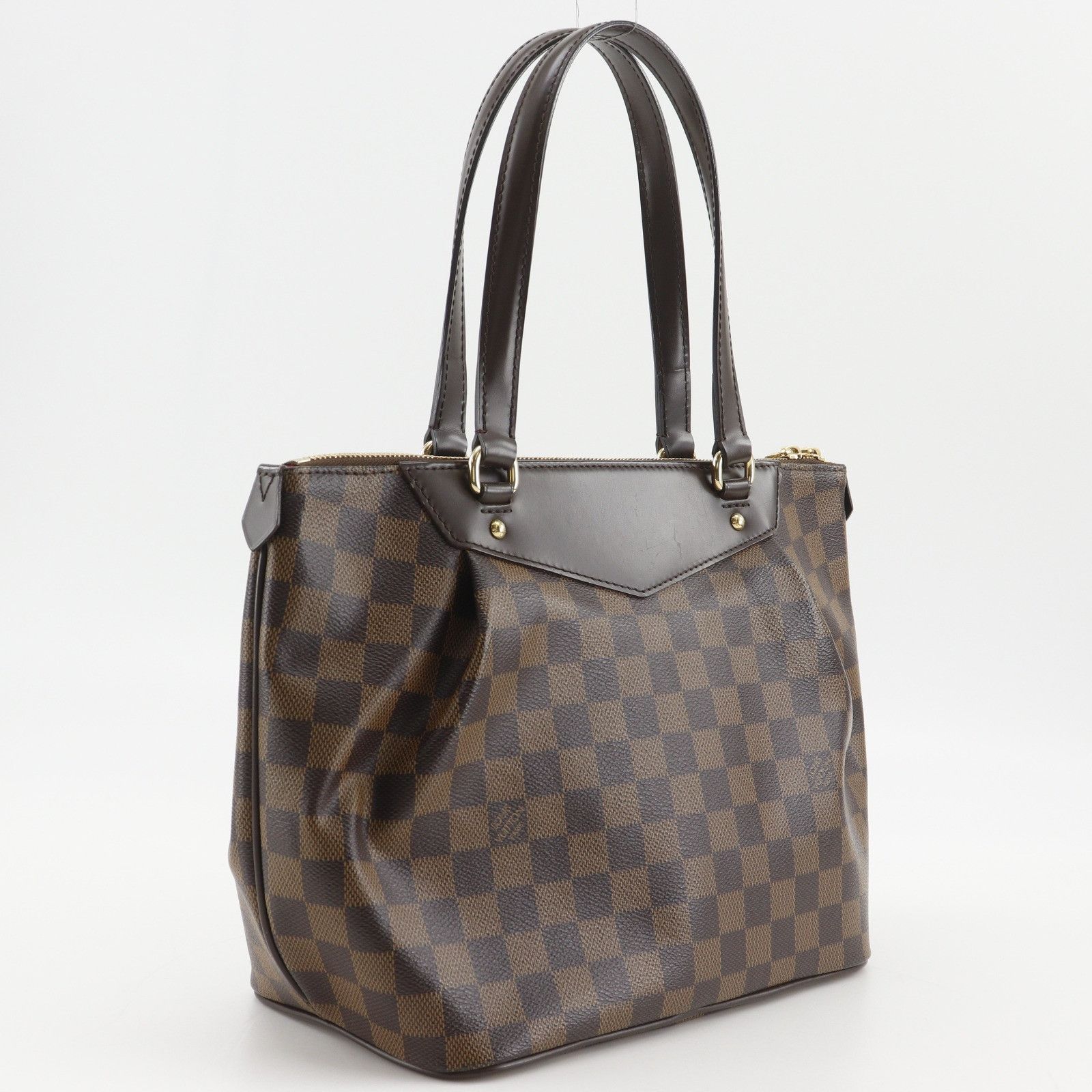 Louis Vuitton Louis Vuitton Louis Vuitton Westminster PM Damier Canvas Tote Bag Textile Tote Bag N41102 DUTY FREE for USA Size ONE SIZE - 3 Thumbnail