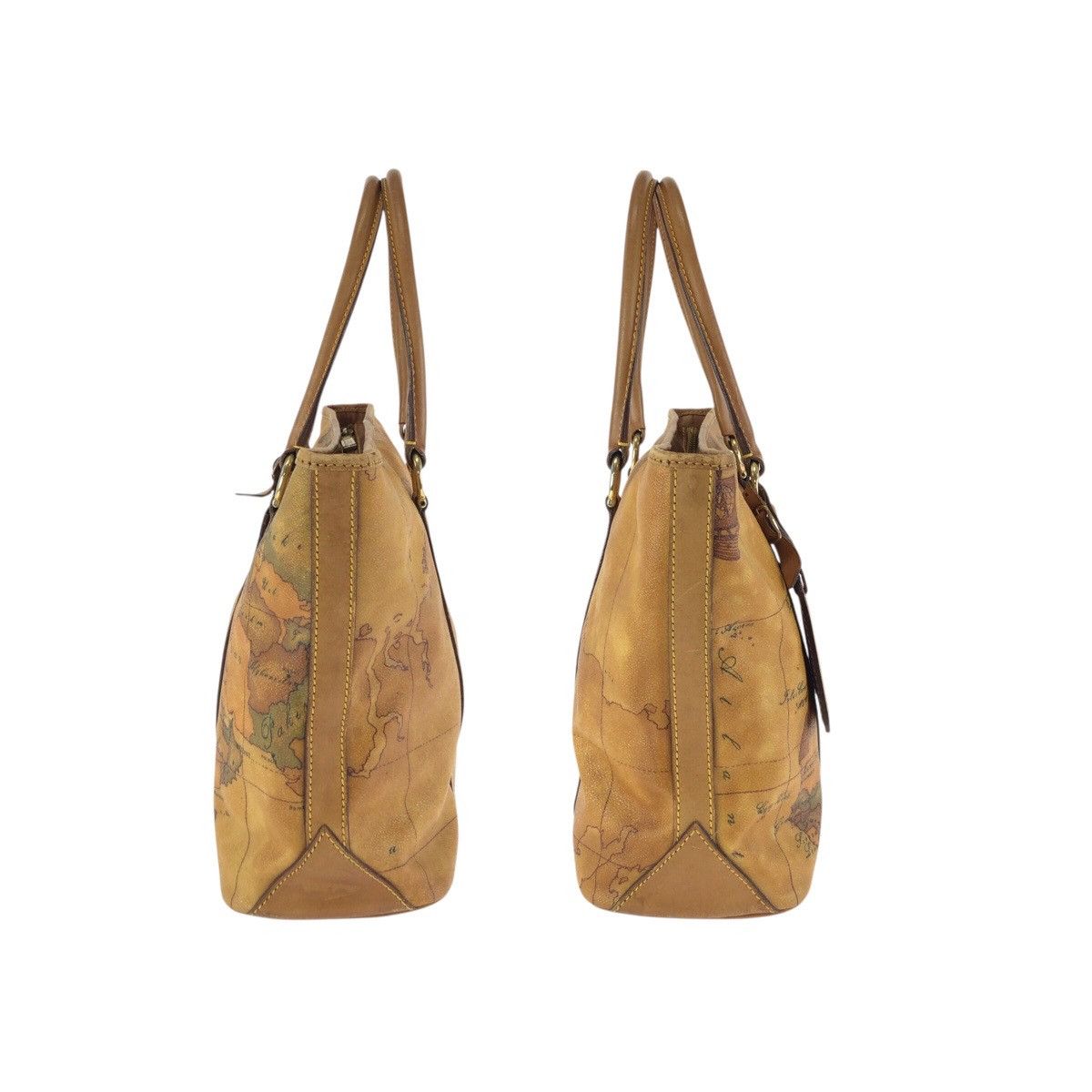 Other Other PRIMA CLASSE Map PVC Leather Tote Bag Plastic / Synthetic Tote Bag DUTY FREE for USA Size ONE SIZE - 8 Thumbnail