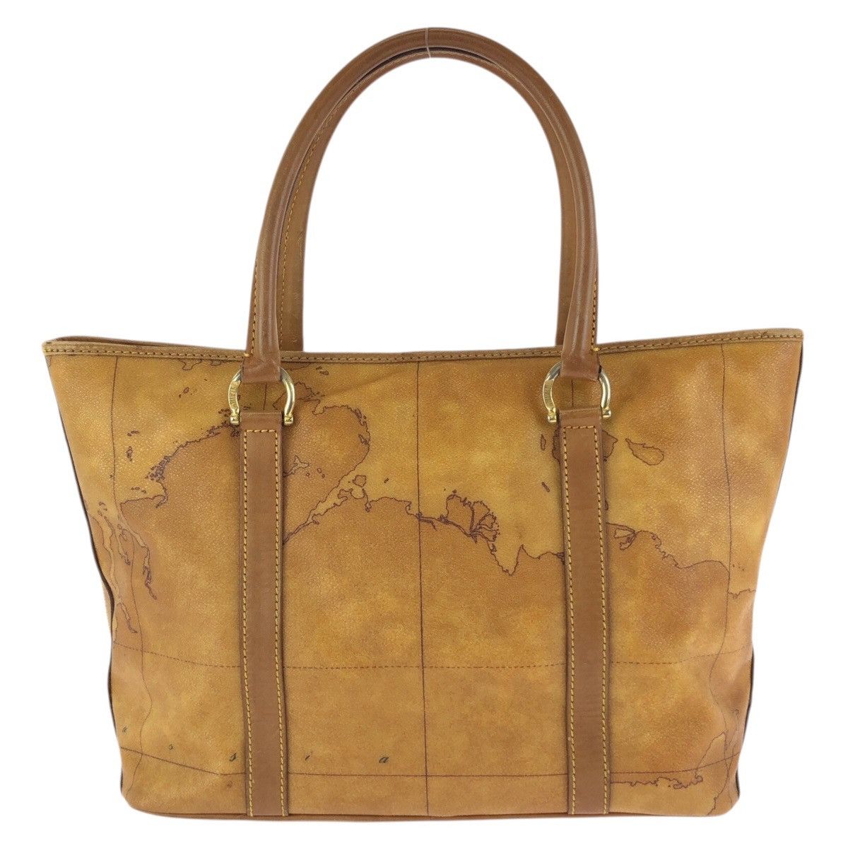 Other Other PRIMA CLASSE Map PVC Leather Tote Bag Plastic / Synthetic Tote Bag DUTY FREE for USA Size ONE SIZE - 2 Thumbnail