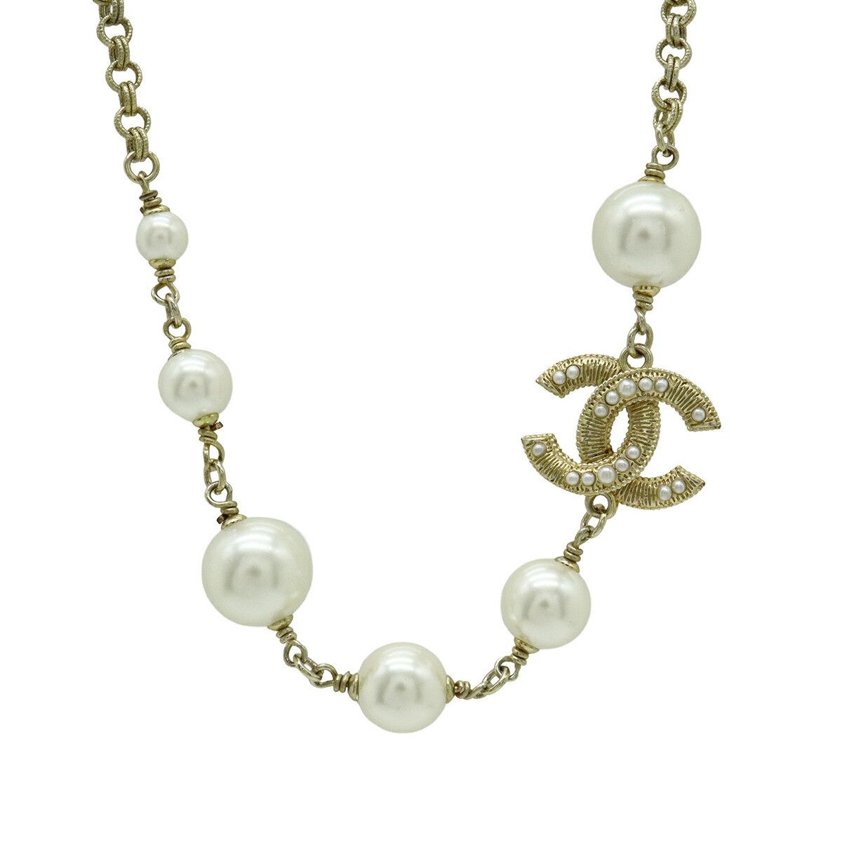 Chanel Chanel Chanel Coco Mark Necklace Pendant Plastic / Synthetic Necklace DUTY FREE for USA Size ONE SIZE - 5 Thumbnail