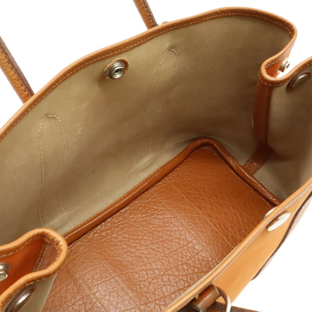 Hermes Hermes Hermes Garden Party TPM Canvas Leather Tote Bag Textile Tote Bag I DUTY FREE for USA Size ONE SIZE - 7 Thumbnail