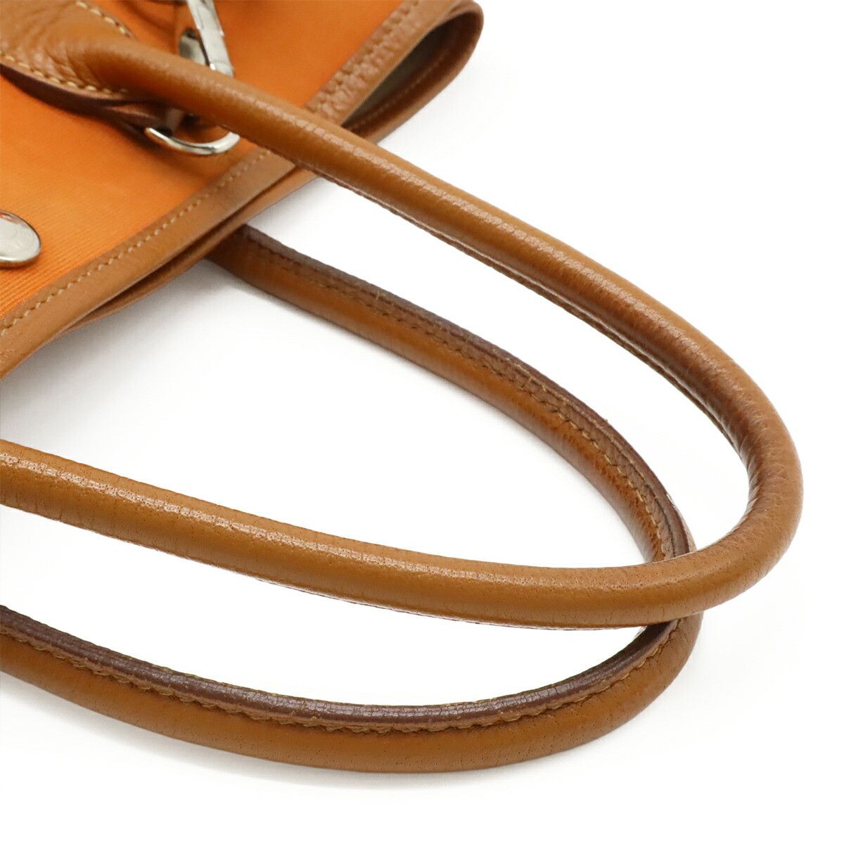 Hermes Hermes Hermes Garden Party TPM Canvas Leather Tote Bag Textile Tote Bag I DUTY FREE for USA Size ONE SIZE - 6 Thumbnail