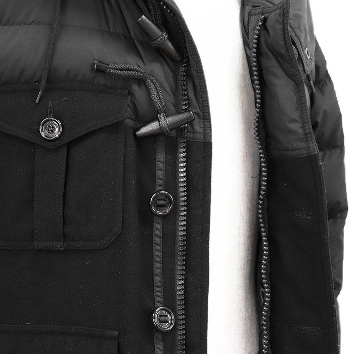 Moncler Moncler Moncler CHRISTOPHE Wool Nylon Down Jacket Textile Outerwear CHRISTOPHE DUTY FREE for USA Size ONE SIZE - 4 Thumbnail