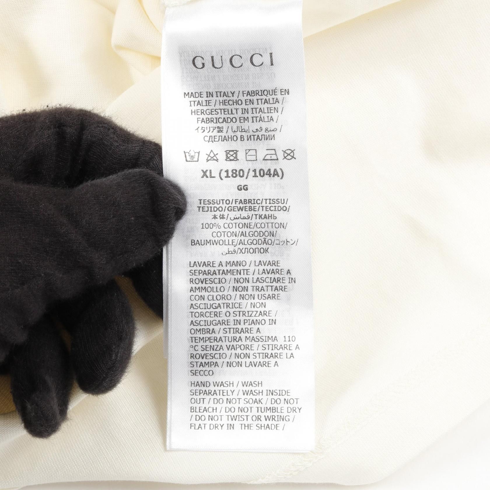 Gucci Gucci Gucci Blade Cotton Top Textile Tops DUTY FREE for USA Size ONE SIZE - 4 Thumbnail