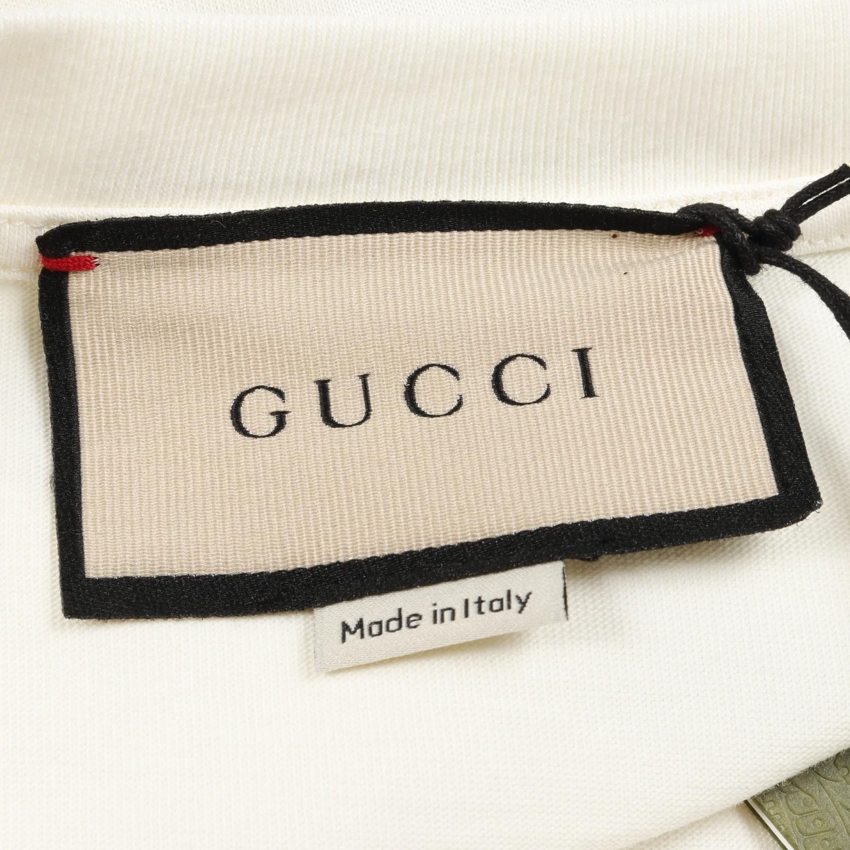 Gucci Gucci Gucci Blade Cotton Top Textile Tops DUTY FREE for USA Size ONE SIZE - 3 Thumbnail
