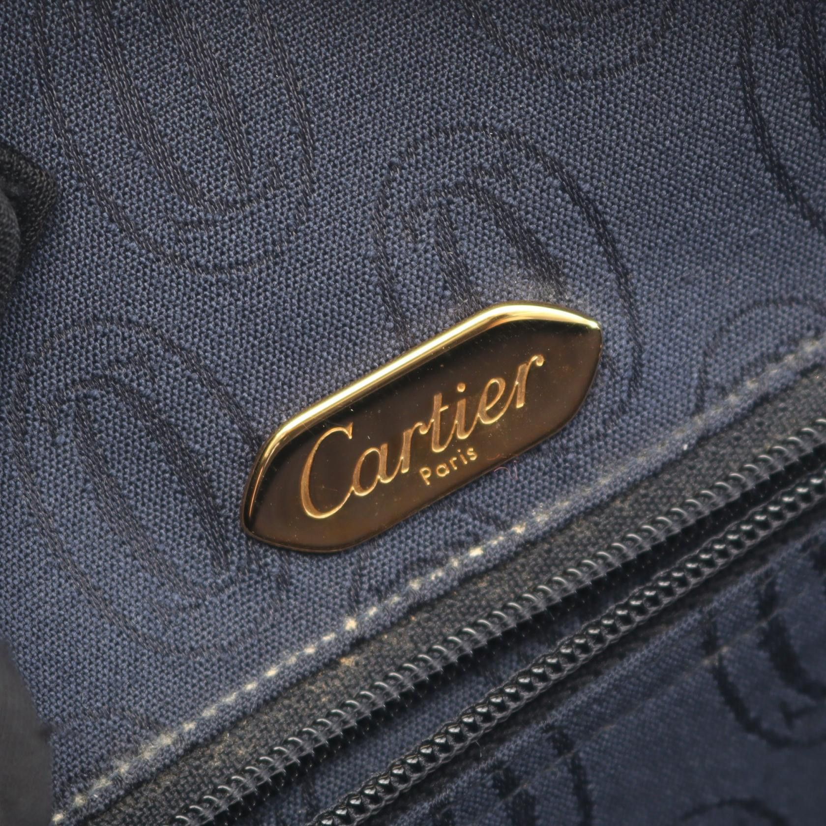 Cartier Cartier Cartier Saphir Line Leather Shoulder Bag Leather Shoulder Bag DUTY FREE for USA Size ONE SIZE - 4 Thumbnail