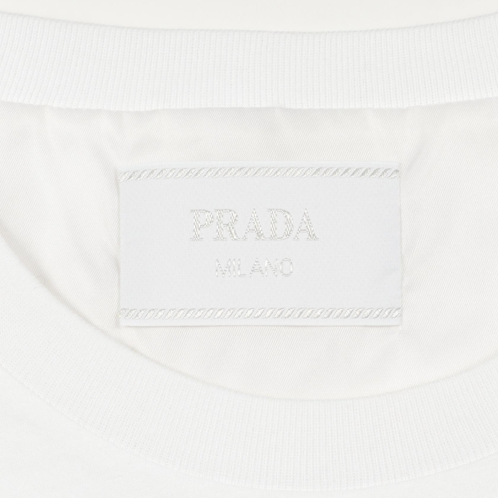 Prada Prada Prada Re-Nylon Cotton Top Textile Tops DUTY FREE for USA Size ONE SIZE - 3 Thumbnail